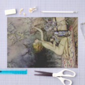 Papier Mousseline "Pandora ouvre la boîte" par Arthur Rackham (Artisanat)