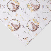 Papier Mousseline Panier Bunny de Pâques Papier Tissu (Détail)