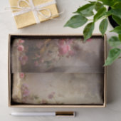 Papier Mousseline Panier de fleurs (Cadeau)