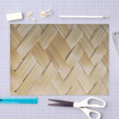 Papier Mousseline Panier en bambou de riz d'Isan du Laotien (Artisanat)