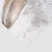 Papier Mousseline Panier et oeufs de lapin de Pâques (Détail)