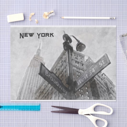 Papier Mousseline Panneau d'angle couleur large (Artisanat)