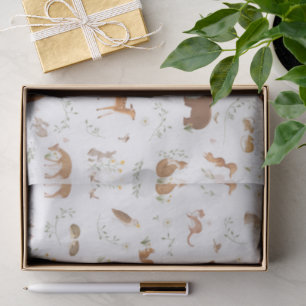 Papier Mousseline Panneau de bienvenue pour Baby Shower sur les Anim