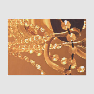 Papier Mousseline PANNEAU DE LONGUEUR Shabby Bling 3-Gold TISSUE WRA