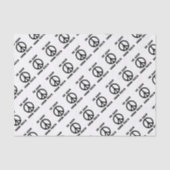 Papier Mousseline Panneau de paix modifiable (Recto)