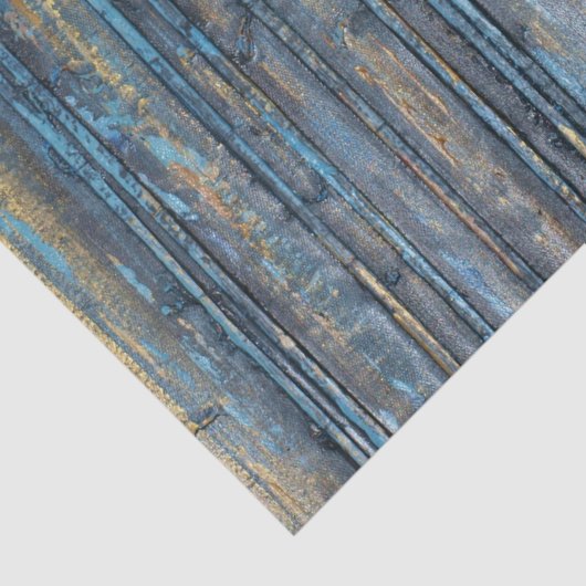 Papier Mousseline Panneau en bois vieilli (Détail)