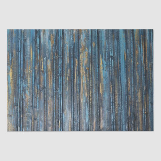 Papier Mousseline Panneau en bois vieilli (Recto)