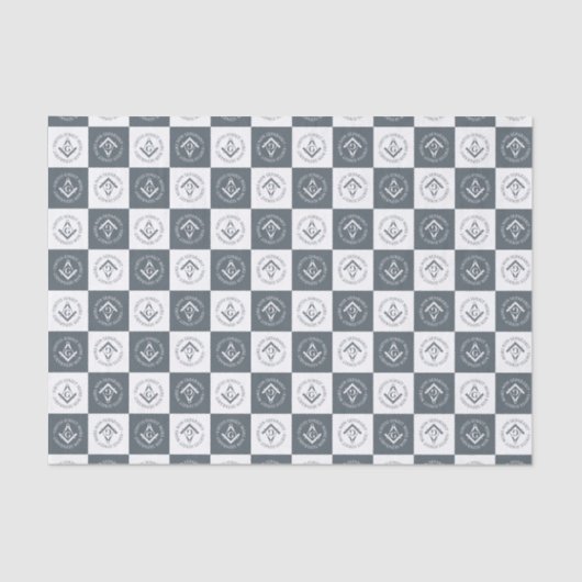 Papier Mousseline Panneau franc-maçonnerie (Recto)