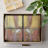 Papier Mousseline Panneaux brodés par Margare Macdonald Mackintosh (Cadeau)