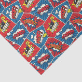 Papier Mousseline Panneaux de bandes dessinées Pop Art (Détail)