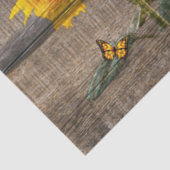 Papier Mousseline Panneaux de papillons des tournesols (Détail)