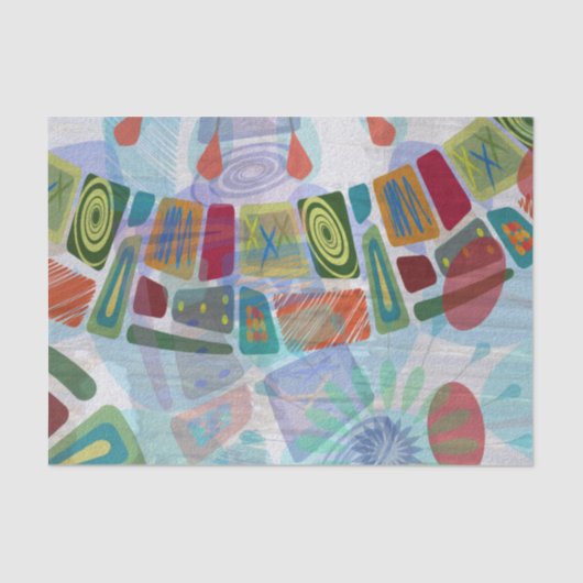 Papier Mousseline Panneaux Midway III (Recto)