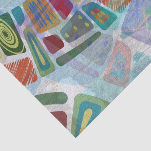 Papier Mousseline Panneaux Midway III (Détail)