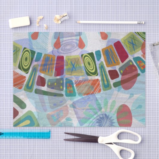 Papier Mousseline Panneaux Midway III (Artisanat)