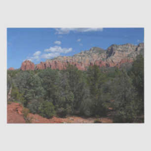 Papier Mousseline Panorama des rochers rouges à Sedona Arizona