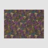 Papier Mousseline Pansies op 3 (Recto)