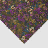 Papier Mousseline Pansies op 3 (Détail)