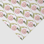 Papier Mousseline Pansy sur l'Arrière - plan blanc 2 (Détail)