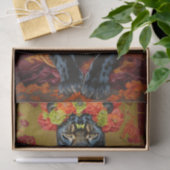 Papier Mousseline Panthère botanique (Cadeau)
