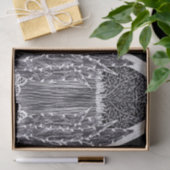 Papier Mousseline Panthère noire dans la jungle - dessin au crayon (Cadeau)