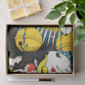 Papier Mousseline "Pantomime on Jingle Bells" par Jose Carlos (Cadeau)