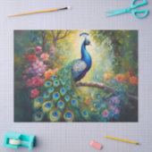 Papier Mousseline Paon Époustouflant (Artisanat)