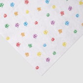 Papier Mousseline Papel de seda crayon (Détail)