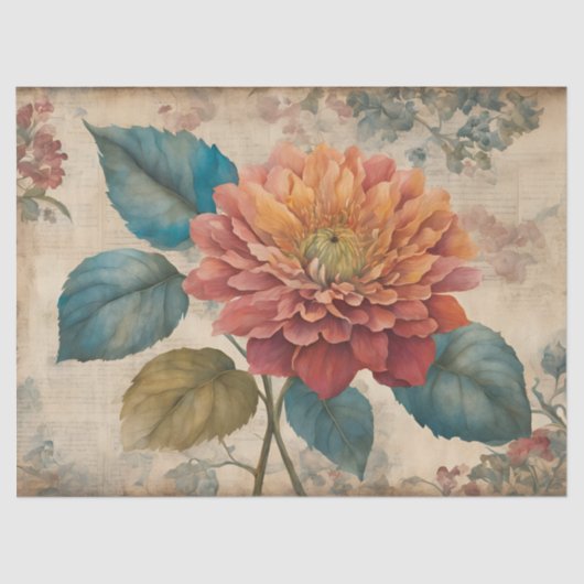 Papier Mousseline Papier (Recto)