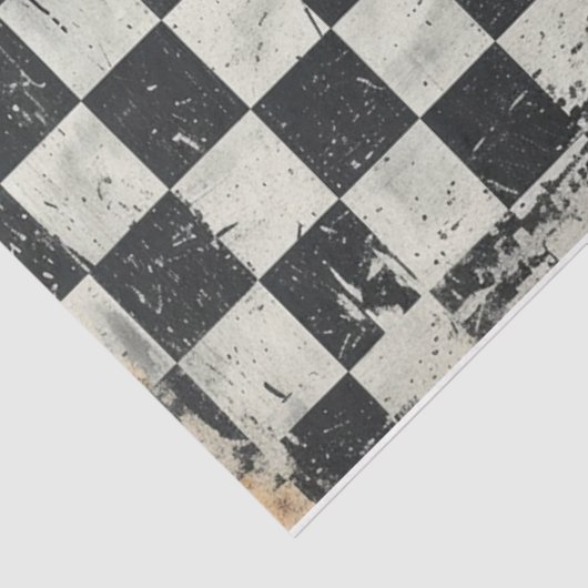 Papier Mousseline Papier À damiers détendu (Détail)