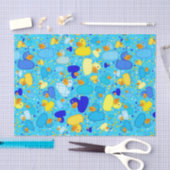 Papier Mousseline PAPIER À PAPIER À 2 TISSUS Bleu À 3 POIDS (Artisanat)