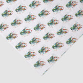 Papier Mousseline Papier à papier à écailles (Détail)