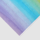 Papier Mousseline Papier à papier arc-en-ciel Watercolor (Détail)