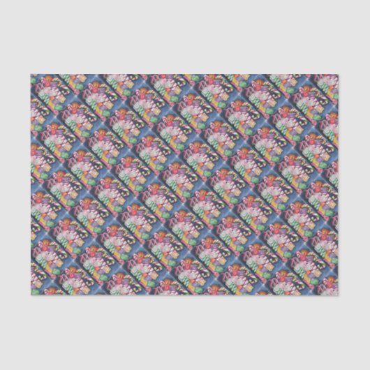 Papier Mousseline Papier à papier pour bonbons de Noël (Recto)