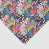 Papier Mousseline Papier à papier pour bonbons de Noël (Détail)