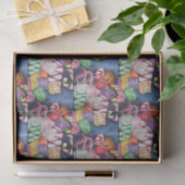 Papier Mousseline Papier à papier pour bonbons de Noël (Cadeau)