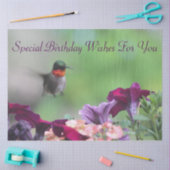 Papier Mousseline Papier à papier pour colibri (Artisanat)