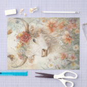 Papier Mousseline Papier à papier tissu Highland Cow (Artisanat)