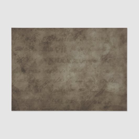 Papier Mousseline Papier à parchemin sépia dépoli journal manuscrit (Recto)