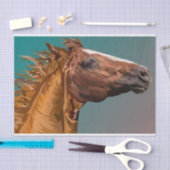 Papier Mousseline papier à tête de cheval (Artisanat)