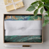 Papier Mousseline Papier absorbant entre les vagues (Cadeau)