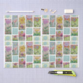 Papier Mousseline Papier Abstrait-9Tissu Floral (Artisanat)