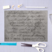 Papier Mousseline Papier alchimiste à parchemin ancien gris lisse (Artisanat)