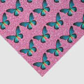 Papier Mousseline Papier bleu sur papier papier papier tissu à Parti (Détail)