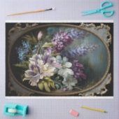 Papier Mousseline Papier Bouquet Rose (Artisanat)