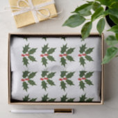 Papier Mousseline Papier cadeau cadeau enveloppant Noël Holly (Cadeau)