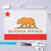 Papier Mousseline Papier cadeau California Republic (Artisanat)