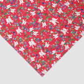 Papier Mousseline Papier cadeau de Noël d'éléphant blanc cool (Détail)