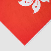 Papier Mousseline Papier cadeau Drapeau Hong Kong (Détail)