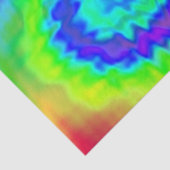 Papier Mousseline Papier cadeau Hippie Tie Dye (Détail)