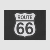 Papier Mousseline Papier cadeau Route 66 (Recto)